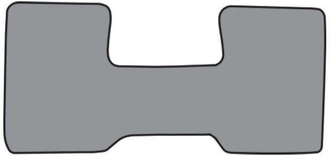 ACC 1974 GMC C15/C1500 Pickup 2WD Auto/3spd Low Tunnel Floor Mat Frt Row 1pc (FM112F) Cutpile