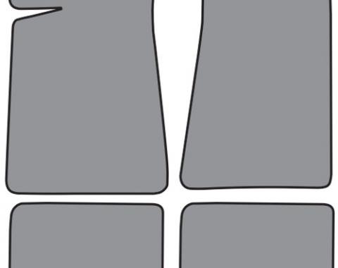 ACC 1982-1988 Chevrolet Monte Carlo Floor Mat 4pc (FM46F FM18R) Cutpile