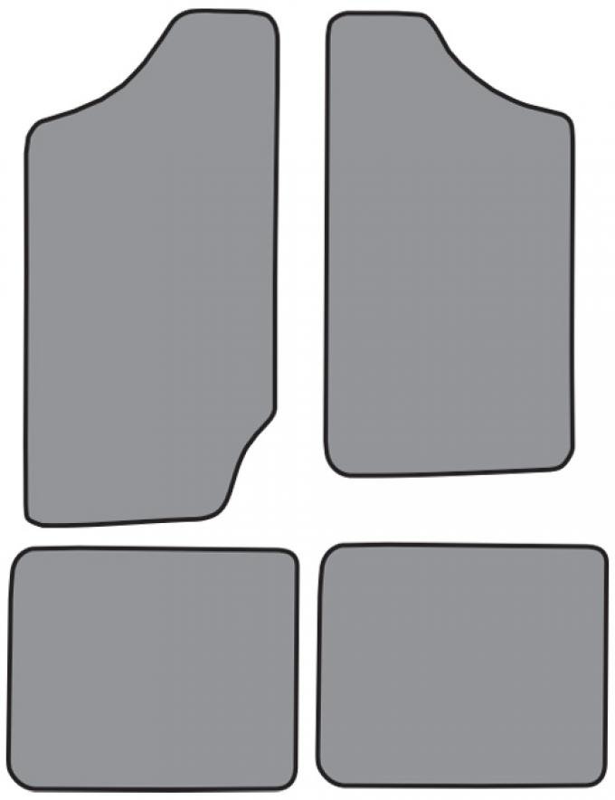 ACC 1991-1994 Oldsmobile Bravada Floor Mat 4pc (FM16F FM18R) Cutpile