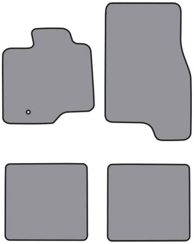 ACC 2003-2006 Ford Expedition Floor Mat 4pc (P618 P618R) Cutpile