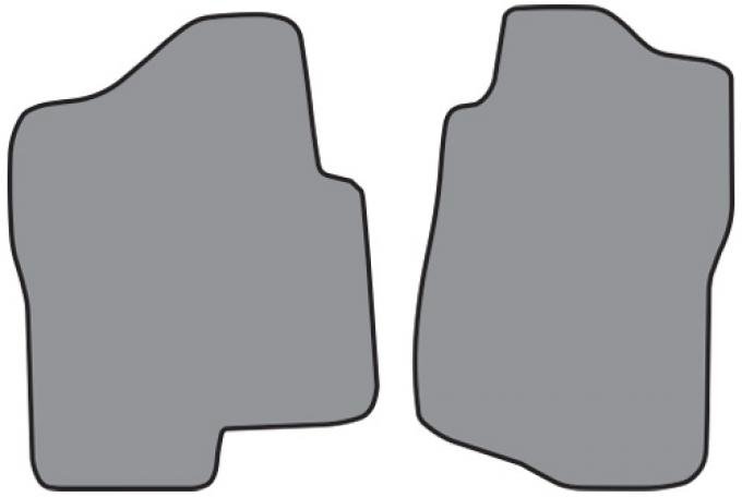 ACC 2007 GMC Sierra 1500 HD Classic Ext Cab Floor Mat 2pc (FM330F) Cutpile