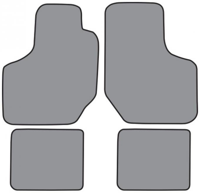 ACC 1988-1996 Pontiac Grand Prix Floor Mat 4pc (FM50F FM18R) Cutpile