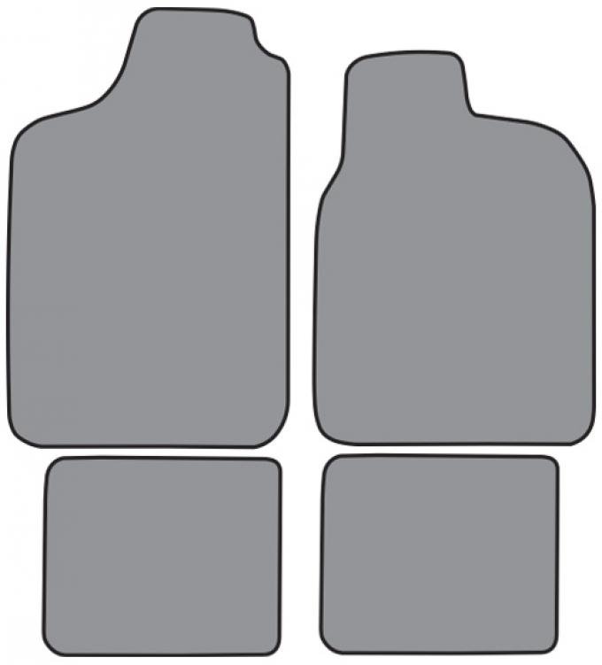 ACC 1988-1992 Eagle Premier Floor Mat 4pc (EA781F FM18R) Cutpile