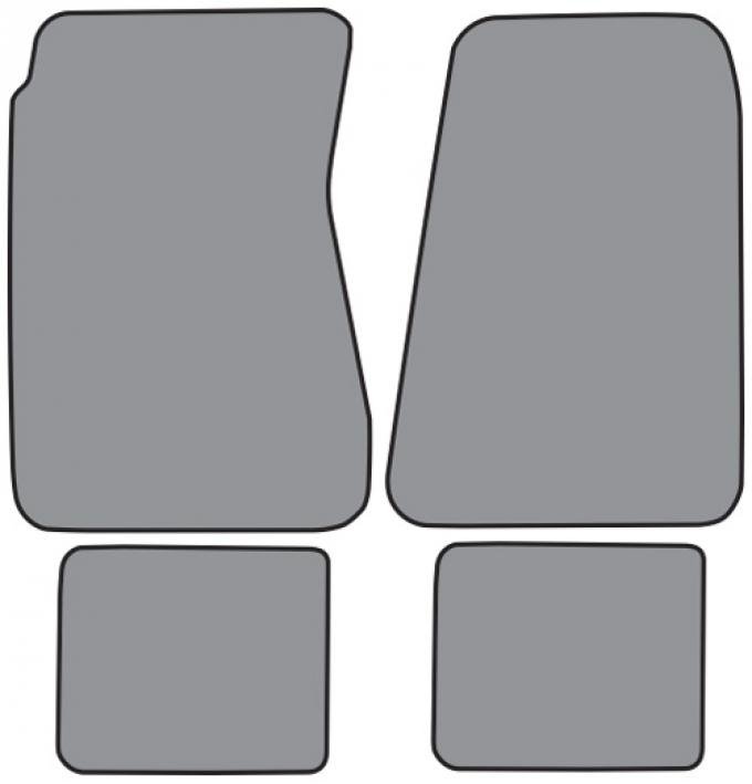 ACC 1968-1970 Pontiac Tempest Floor Mat 4pc (FM53F FM18R) Loop