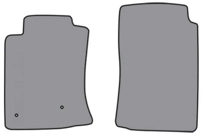 ACC 2005-2009 Toyota Tacoma Access Cab Floor Mat 2pc (FM426F) Cutpile