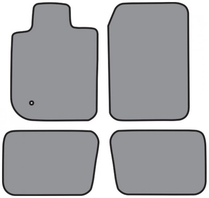 ACC 2002-2005 Mercury Mountaineer 4DR Floor Mat 4pc (FM306 FM306R) Cutpile