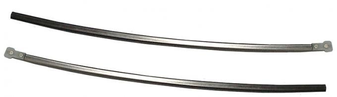 Ted Williams Enterprises LLC Quarter Window Guides- 2 Piece Set, 68-72 Chevy II Nova C-T2-2320