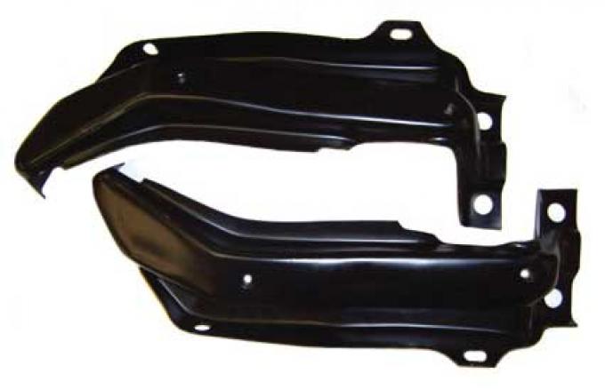 Ted Williams Enterprises LLC Rear Bumper Brackets, LH/RH Pair, 62-65 Chevy II Nova C-P2-2268