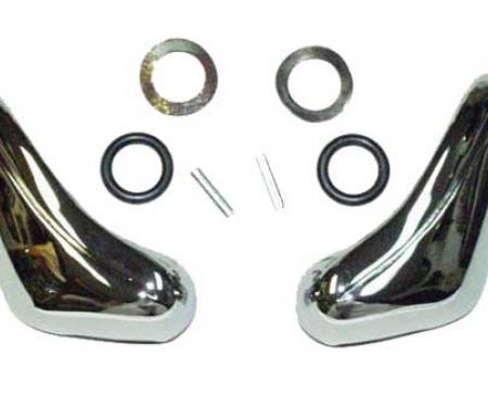 Ted Williams Enterprises LLC Vent Window Handles, LH/RH Pair, 68-72 Chevy II Nova C-J2-1610