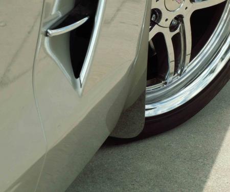 American Car Craft 2005-2013 Chevrolet Corvette Mud Guards Polished Front 042077