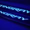 2014-2019 Chevrolet Corvette Doorsills Replacement Style Stingray Satin Illuminated Blue | Illuminated Blue