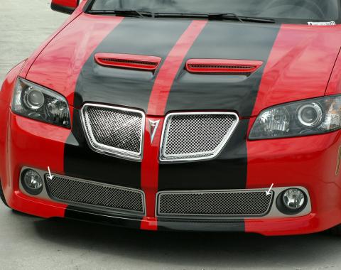 American Car Craft 2008-2009 Pontiac G8 Grille Laser Mesh Lower 2pc 222003