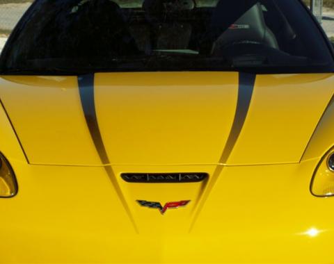 American Car Craft 2005-2013 Chevrolet Corvette Hood Graphic Fade 2pc 042030