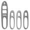 American Car Craft 2006-2011 Chevrolet HHR Door Arm Trim Satin 4pc 421008