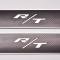 American Car Craft 2009-2020 Dodge Challenger Door Badge Plate Carbon/Fiberglass w/Stainless Trim RT 151039