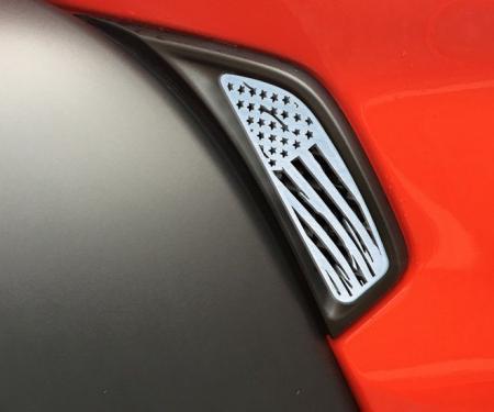 American Car Craft 2018-2020 Jeep Wrangler JL/JLU, Side Vent Accents 2Pc American Car Craft 142117