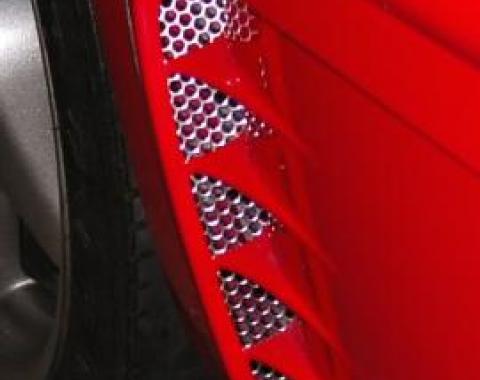 American Car Craft Side Vents Perforated 2pc 022004