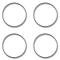 American Car Craft 2003-2007 Hummer H2 AC Vent Rings Polished Front 4pc 491016