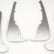 American Car Craft 2015-2017 Dodge Challenger Mud Sport Guards Polished 4pc 152043