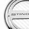 2008-2018 Chrysler 300 Fluid Cap Cover Set 6pc Stingray Font Carbon Fiber Blue | Blue Carbon Fiber