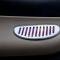American Car Craft Door Panel Light Reflector Covers Polished 2pc 031044