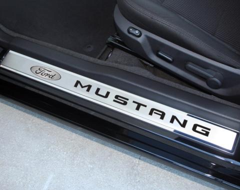 Mustang Door Sills Ford Oval 