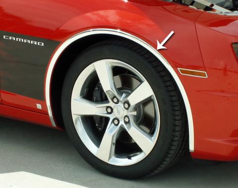 American Car Craft 2010-2013 Chevrolet Camaro Wheel Well Molding Kit Chrome 1" 4pc 102028