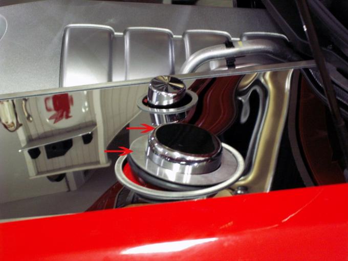 American Car Craft Shock Tower Dome Covers 4pc 223006