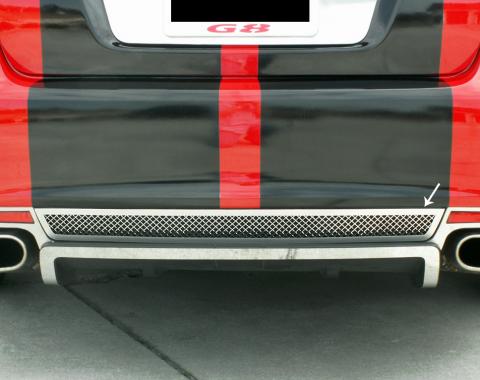 American Car Craft 2008-2009 Pontiac G8 Grille Laser Mesh Rear Valance Diffuser 222005
