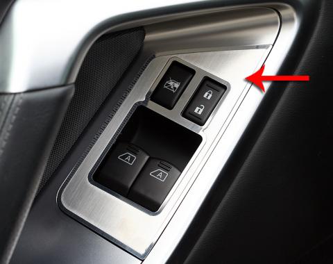 American Car Craft 2010-2013 Nissan GT-R Door Handle Control Trim Plates 2pc 161013