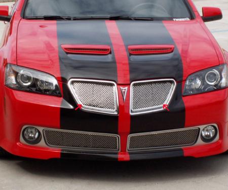 American Car Craft 2008-2009 Pontiac G8 Grille Laser Mesh Upper 2pc 222002