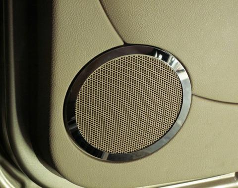 American Car Craft 2006-2010 Chevrolet HHR Speaker Rings Polished Rear 2pc 421012