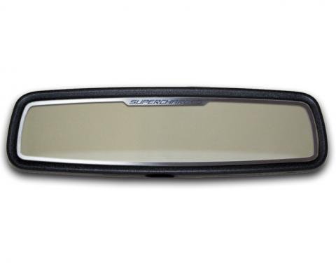 American Car Craft Mirror Trim Rear View Satin Supercharged Style 101032