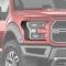 American Car Craft 2017 Ford F-150 Extended Fender Insert Headlight Trim Carbon Fiber Wrap Vinyl 2pc 772053