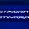 2014-2019 Chevrolet Corvette Doorsills Replacement Style Stingray Satin Illuminated Blue | Illuminated Blue