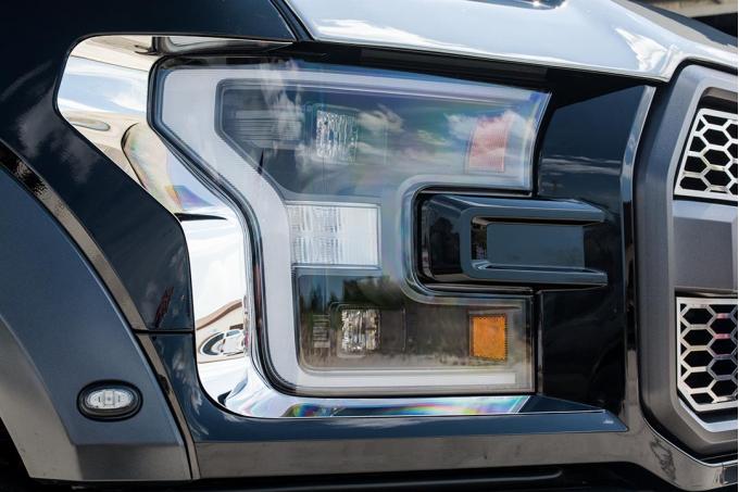 American Car Craft 2017 Ford F-150 Extended Fender Insert Headlight Trim Polished Stainless 2pc 772051