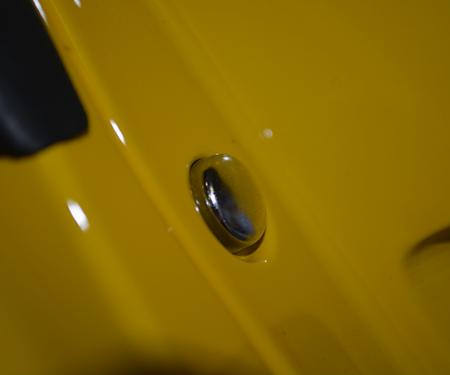 American Car Craft 2014-2019 Chevrolet Corvette Door Jamb Chrome Button Kit 6pc 051023