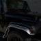2007-18 Jeep Wrangler JK/JKU - Tactical Fender Flares - Carbon Fiber Wrapped Stainless 142108