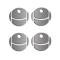 American Car Craft 2009-2011 Chevrolet HHR A/C Vent Duct Covers Satin Round 16pc 421020