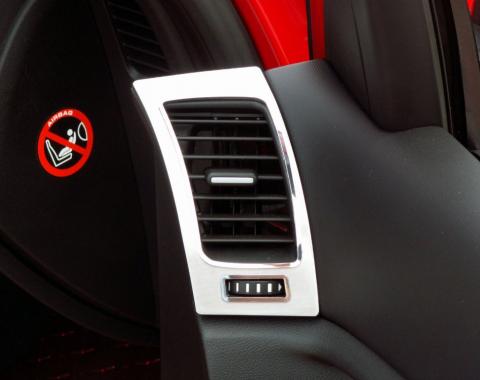 American Car Craft 2008-2009 Pontiac G8 A/C Door Vent Trim Plates 2pc 221007