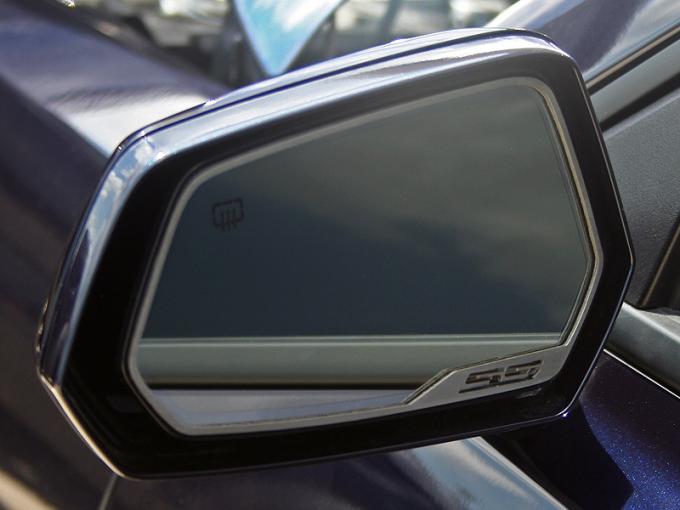 American Car Craft 2010-2013 Chevrolet Camaro Mirror Trim Side View Satin "SS Style" 2pc 102057