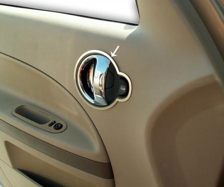 American Car Craft 2006-2010 Chevrolet HHR Door Handle Trim Rings Polished 4pc 421004