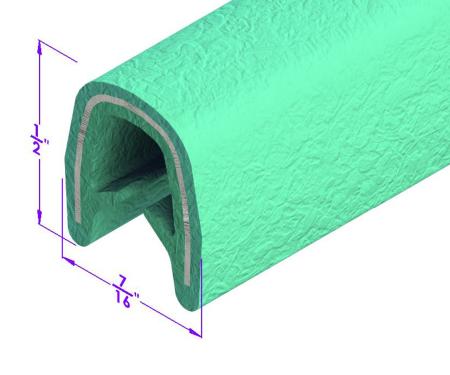 Metro Moulded Parts Green, Push-on Windlace LP 200-G