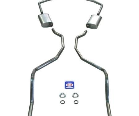 Shafers Classic Reproductions 1960-1964 Chevrolet Full Size 2" Dual Turbo Exhaust System and 1960 El Camino Small block & SW 73044