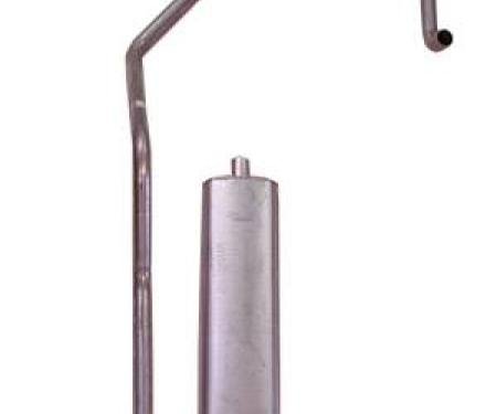 Shafers Classic Reproductions 1958 Chevrolet Full Size Exhaust System 6 cyl. single exhaust, Hardtop or Convertible exc. SW 73041