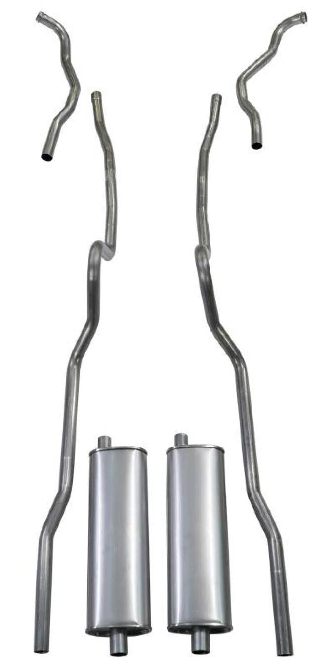 Shafers Classic Reproductions 1956 Chevrolet Full Size 8 cyl Dual Exhaust System, Convertible 63051