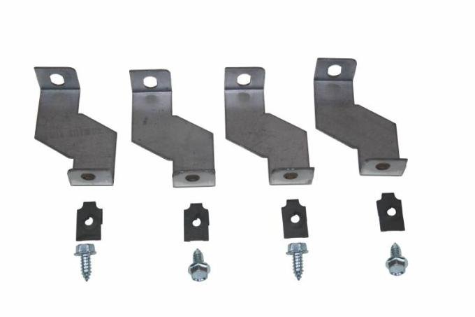 Shafers Classic Reproductions 1965-1966 Ford Mustang Shroud Brackets MSB003
