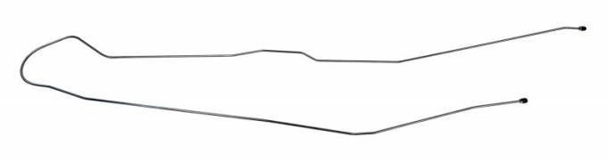 Shafers Classic Reproductions 1961-1964 Chevrolet Full Size Brake Lines (Front To Rear), Stainless Steel LBL401S