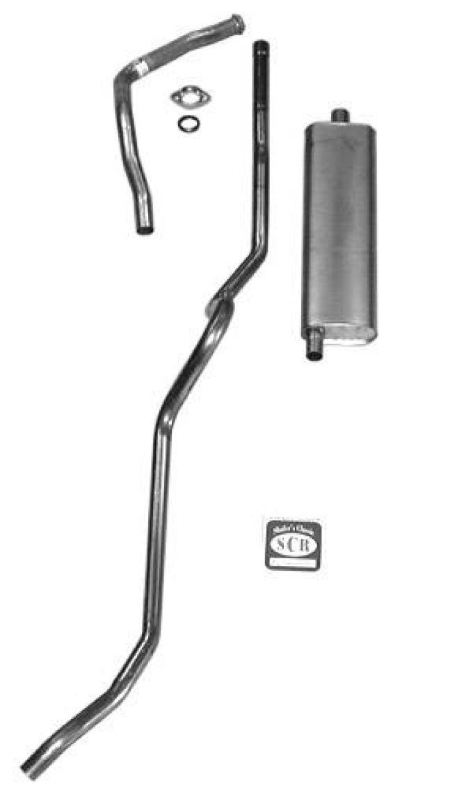 Shafers Classic Reproductions 1957 Chevrolet Full Size 6 cyl. SW (exc. 9 Passenger) Exhaust System 63020