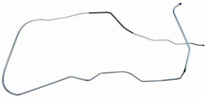 Shafers Classic Reproductions 1965-1966 Chevrolet Full Size Long Gas Lines (Pump To Tank), Stainless Steel GLL405S